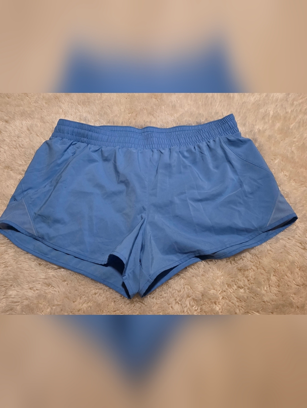 ALL IN MOTION Light Blue Athletic Running Shorts Sz. XL